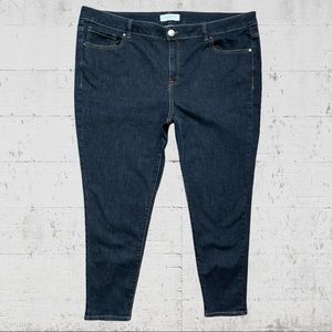 Lane Bryant Mid- Rise Essential Stretch Skinny Jeans Size 22